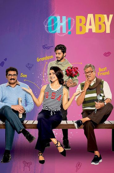 Oh! Baby (2019) WEB-DL [Hindi (ORG 2.0) & Telugu] 1080p 720p & 480p Dual Audio [x264/HEVC] HD | Full Movie